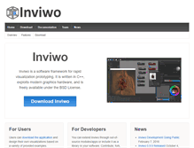 Tablet Screenshot of inviwo.org